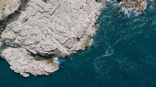 Fotos de stock gratuitas de formación de roca, foto con dron, fotografía aérea