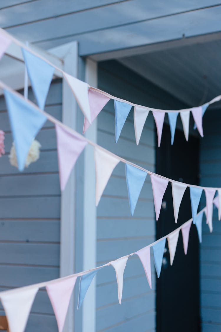 Pastel Colored Pennant