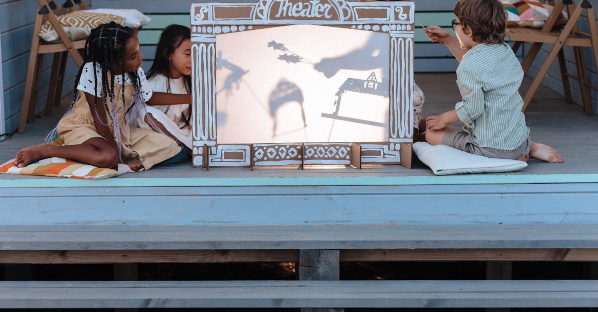 How to make your own shadow puppet theater – YouTube