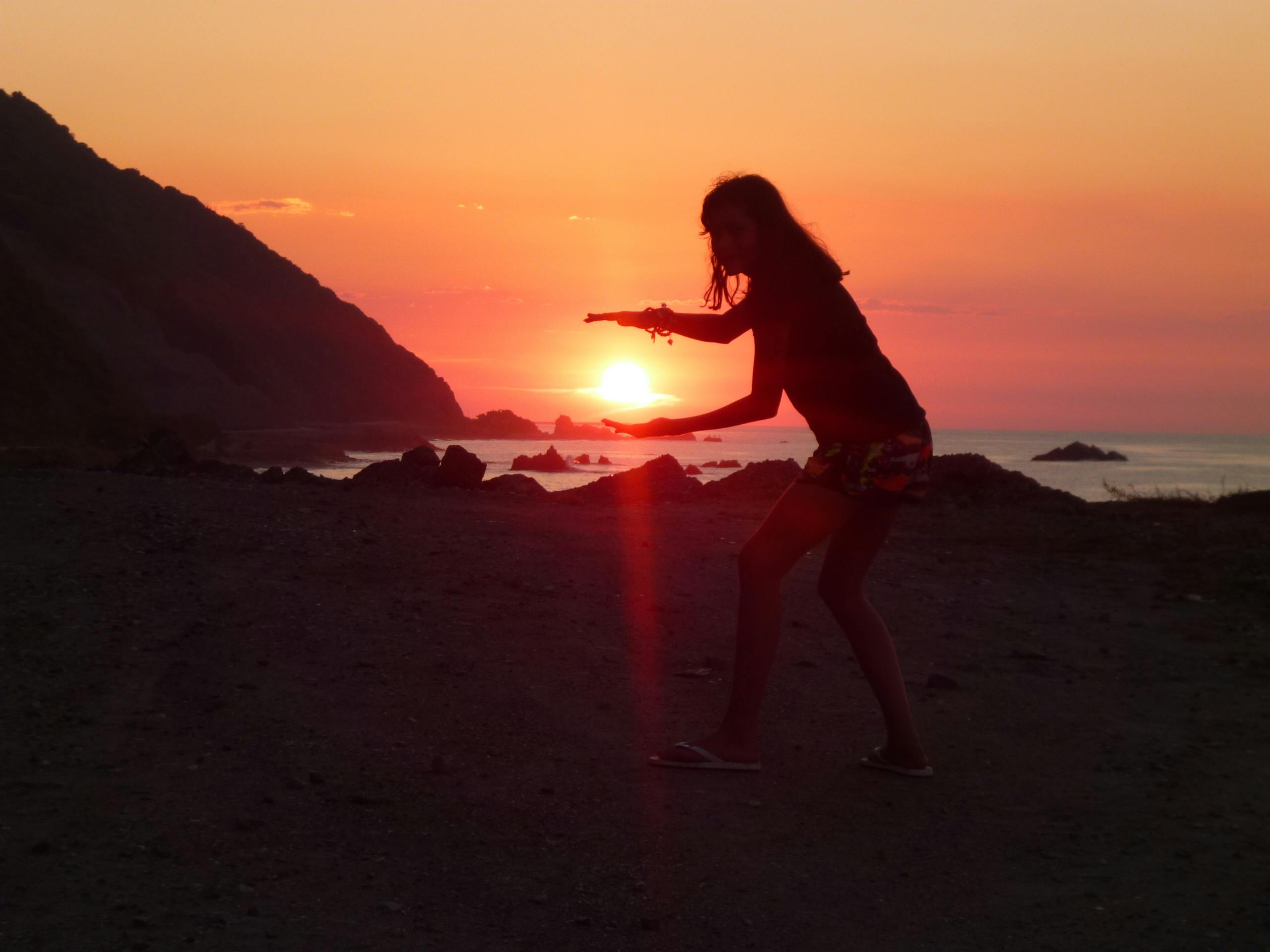 Neon Cityscape Portal