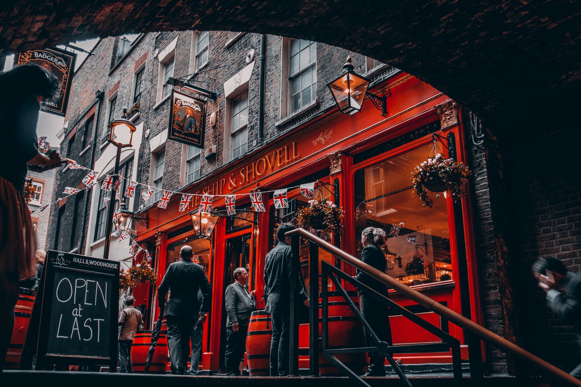 People Standing Outside a Store