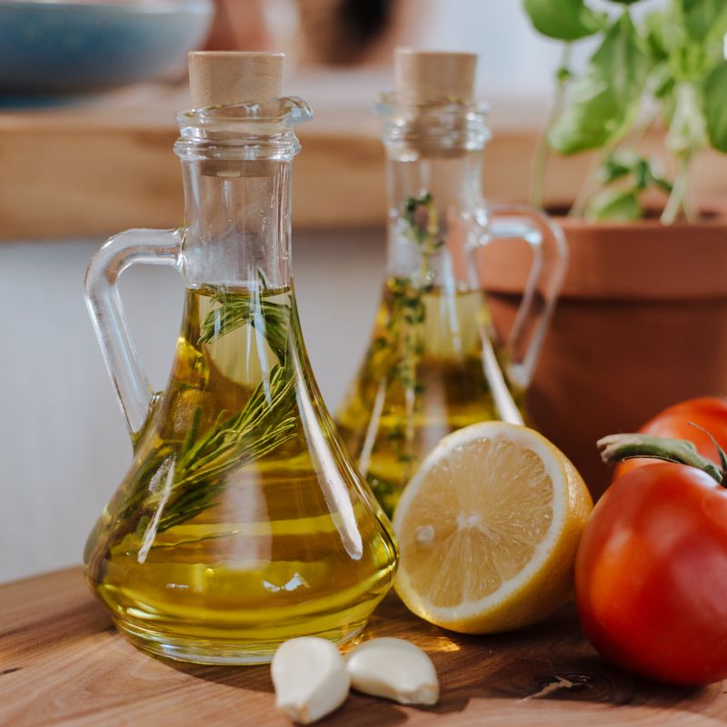 Italian Herb Oil Vegetable Marinade