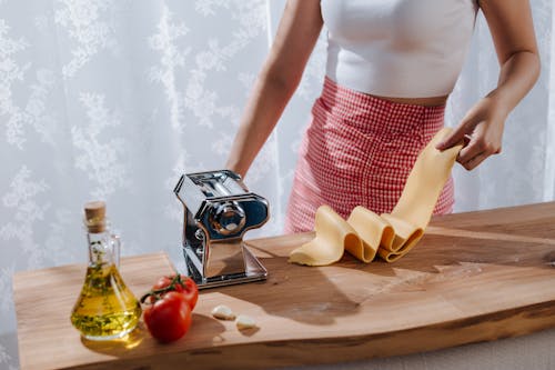 Gratis lagerfoto af hjem madlavning, italiensk køkken, pasta maker