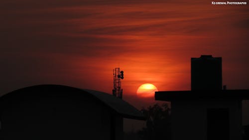 Foto stok gratis awan, bayangan, biru