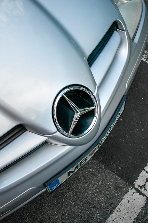 Mercedes-Benz Logo on a Car