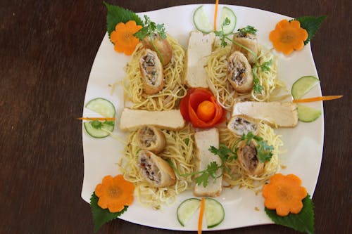 Gratis stockfoto met Aziatisch eten, heerlijk, heerlijke vegetarische noedels Stockfoto