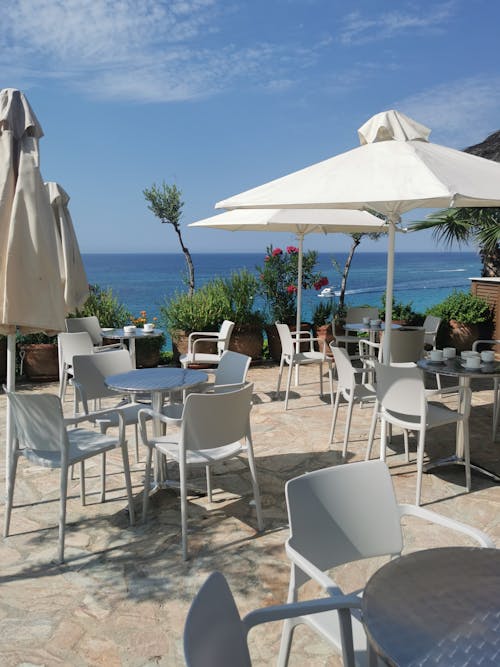 Tables and Chairs for Al fresco Dining at a Resort