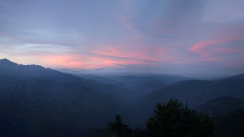 Бесплатное стоковое фото с горы, закат, на открытом воздухе
