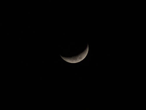 Kostnadsfri bild av halvmåne, himmel, måne