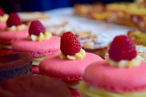 Cupcakes Met Rode Bessen