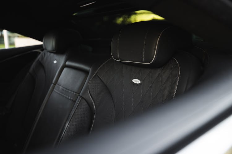 Photo Of Black Car Seats