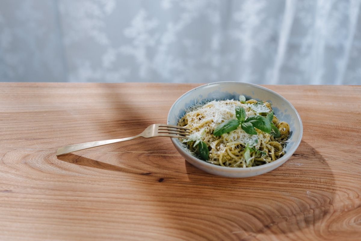 Basil Pesto Pasta
