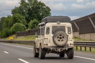 A Moving Car on the Road