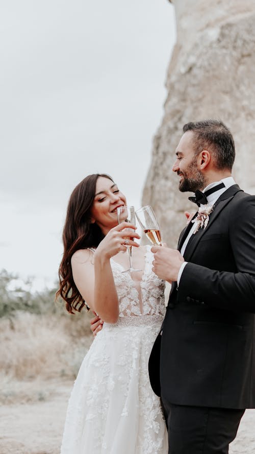 Fotos de stock gratuitas de bebidas, Boda, brindis