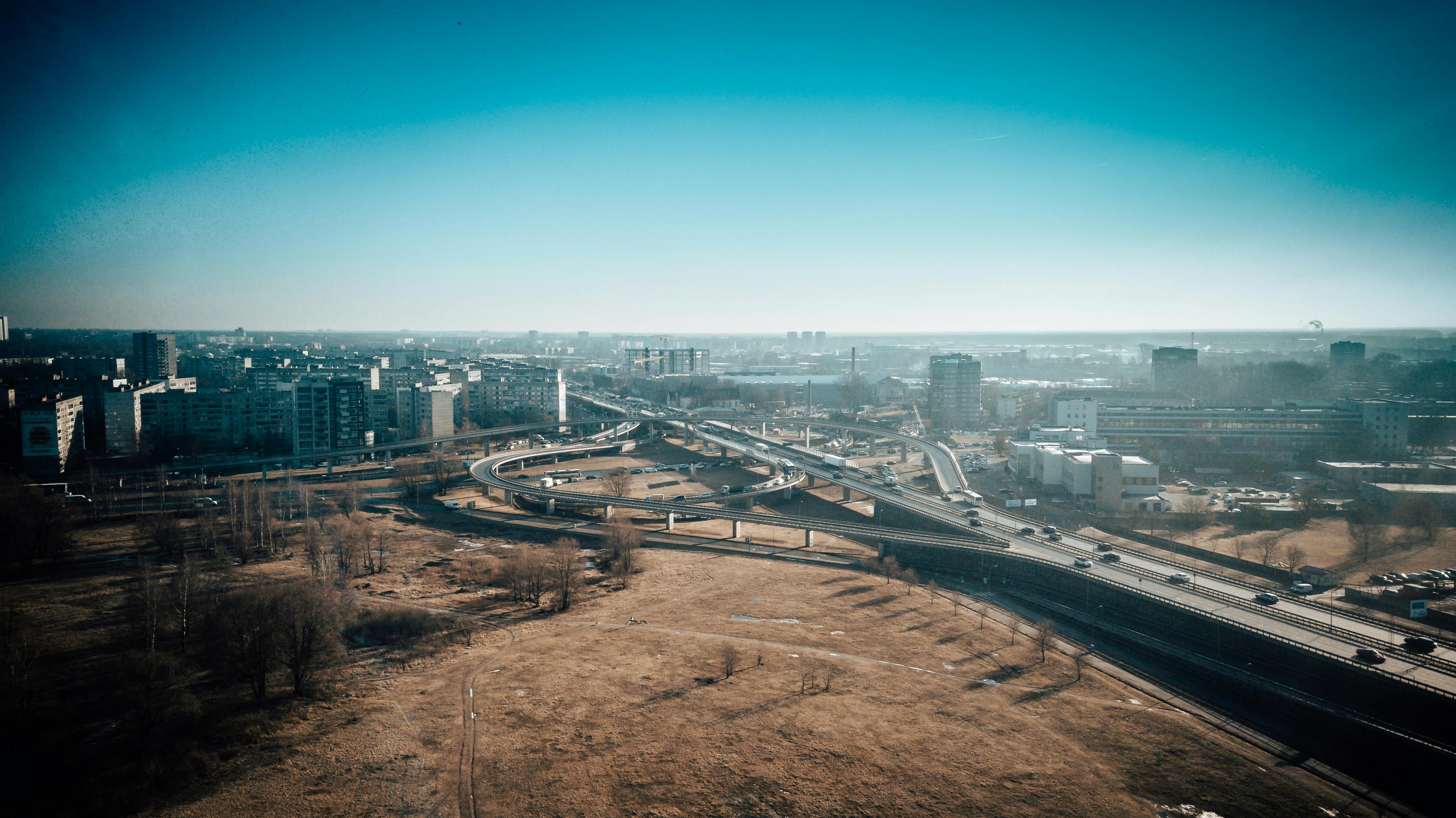 Free stock photo of aerial, aerial city, aerial shot