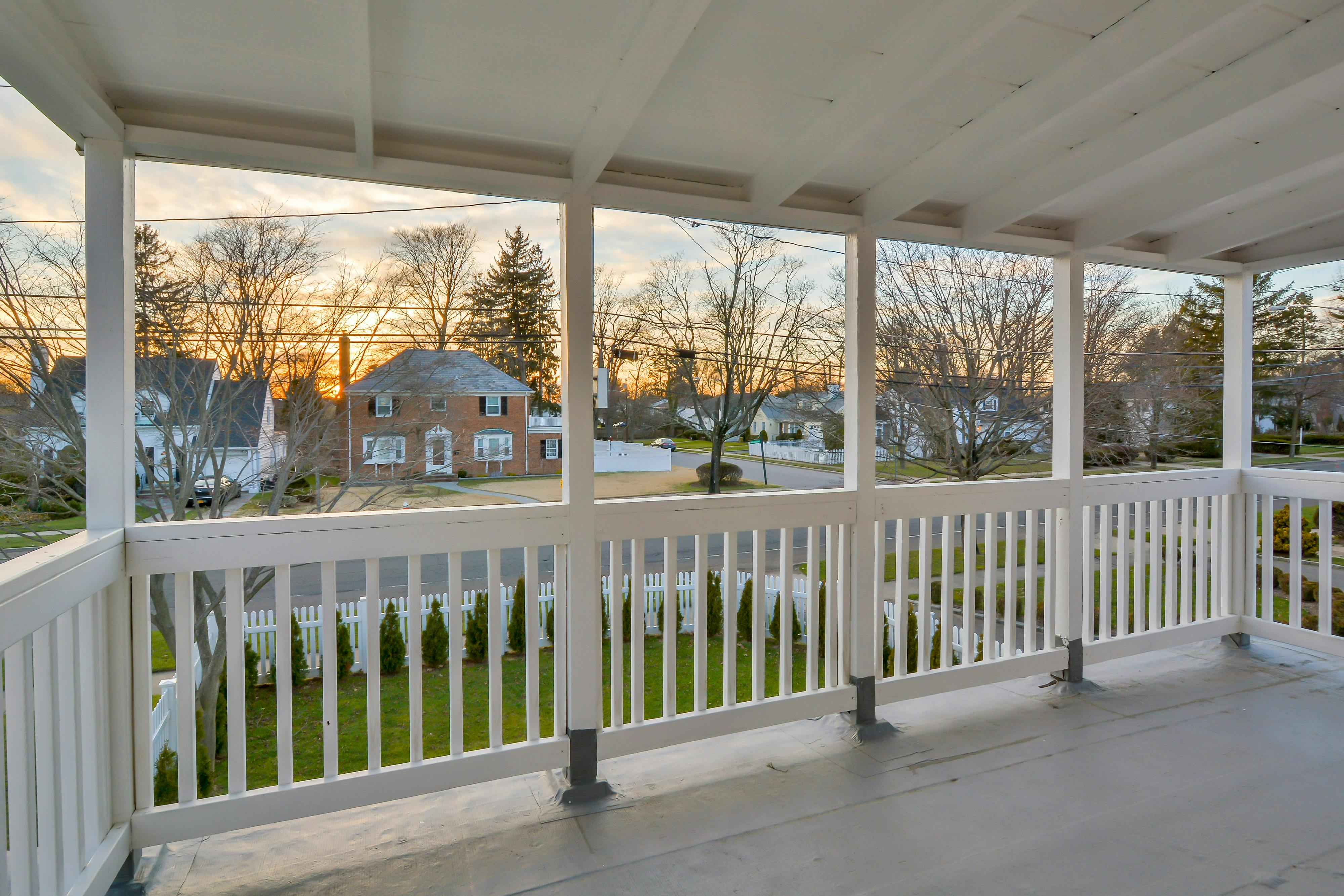 Free stock photo of houses, sunset, terrace