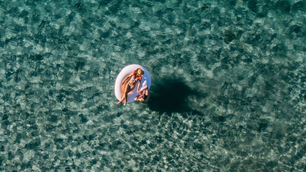 Man and Woman in the Water