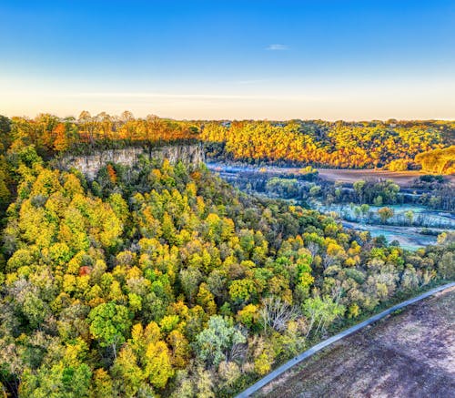 Základová fotografie zdarma na téma krajina, krásný, letecká fotografie