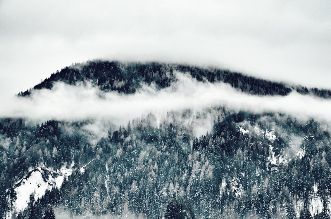 Mountains Covered With Clouds