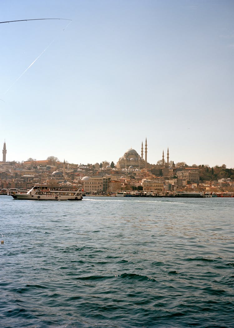 Cityscape Of Istanbul From Bay