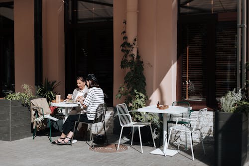 Imagine de stoc gratuită din al fresco, brunch, femei