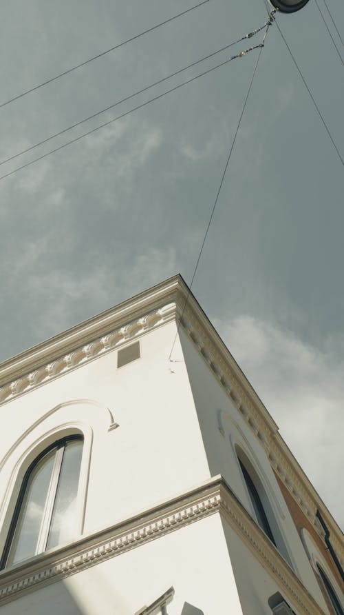 White Concrete Building Under the Sky