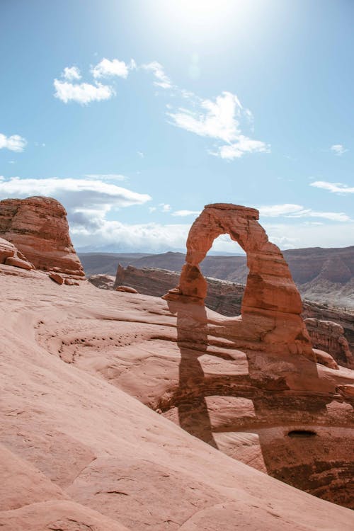 Natural Rock Formation in Arches National Park