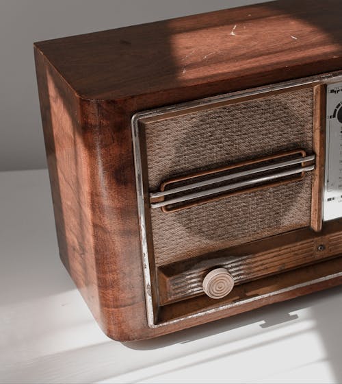 Wooden Vintage Radio