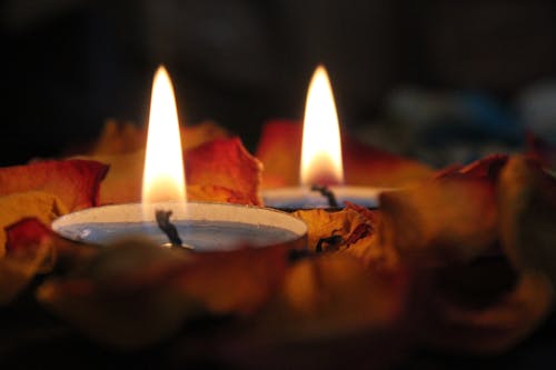 Close-up Photography Of Candels