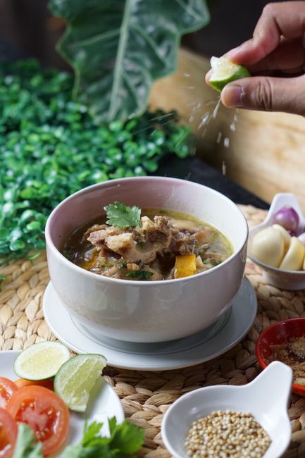 goat meat traditional soup