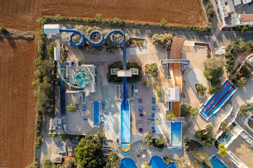 Aerial Photography of a Resort