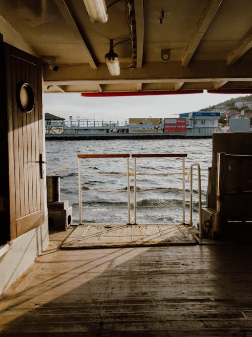 Wooden Deck on a Pier