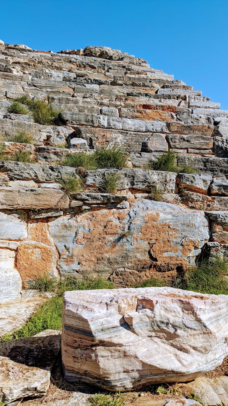 Rocks And Stones Steps