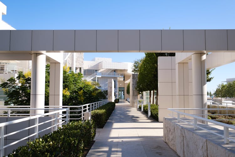 Modern Architecture At Getty Center 