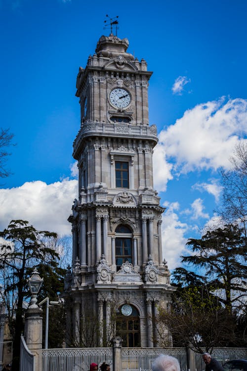 Free Tower Clock Under Blue Sky Stock Photo