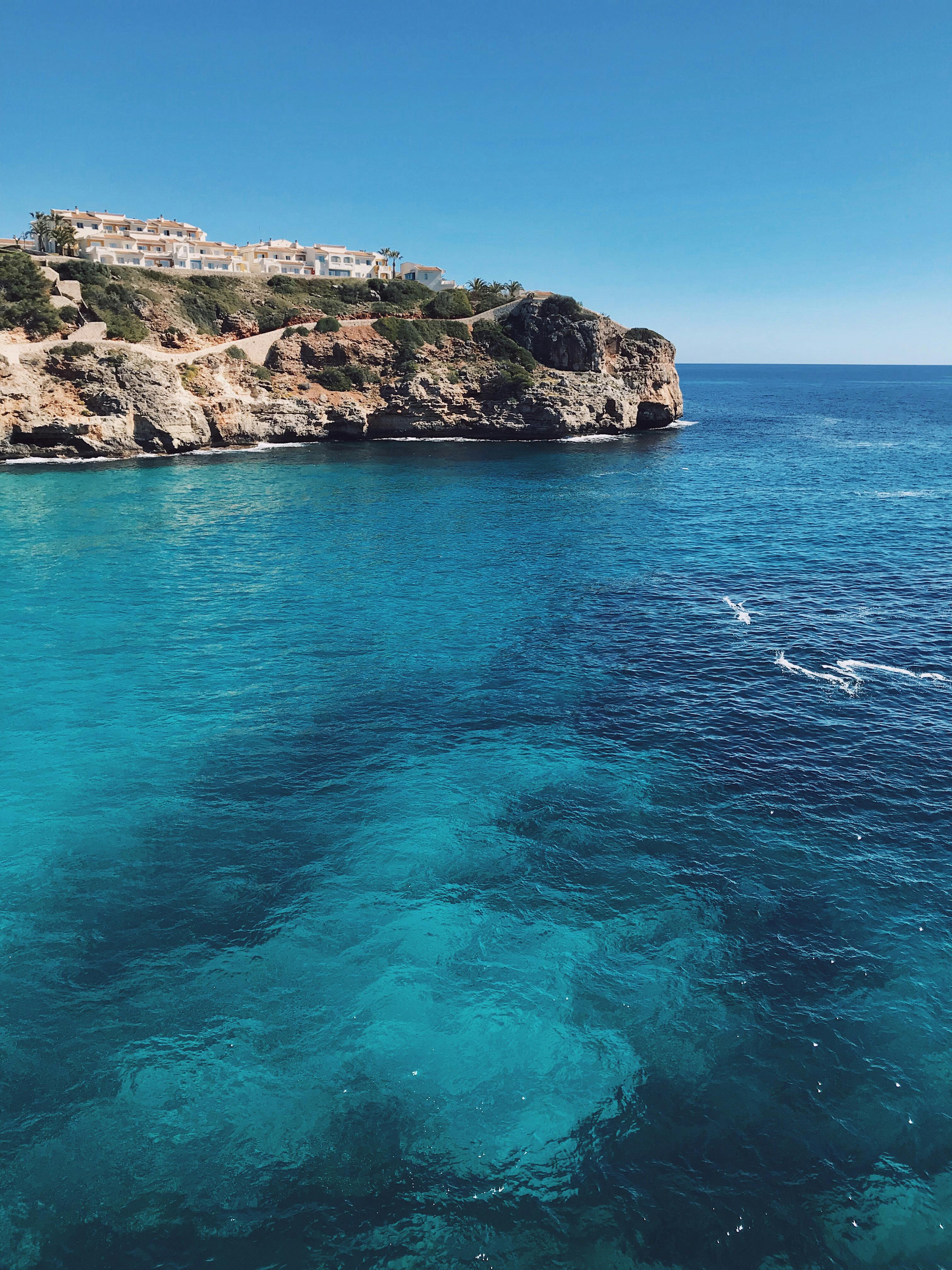 Beautiful Views Of The Mediterranean Sea Stock Photo - Download