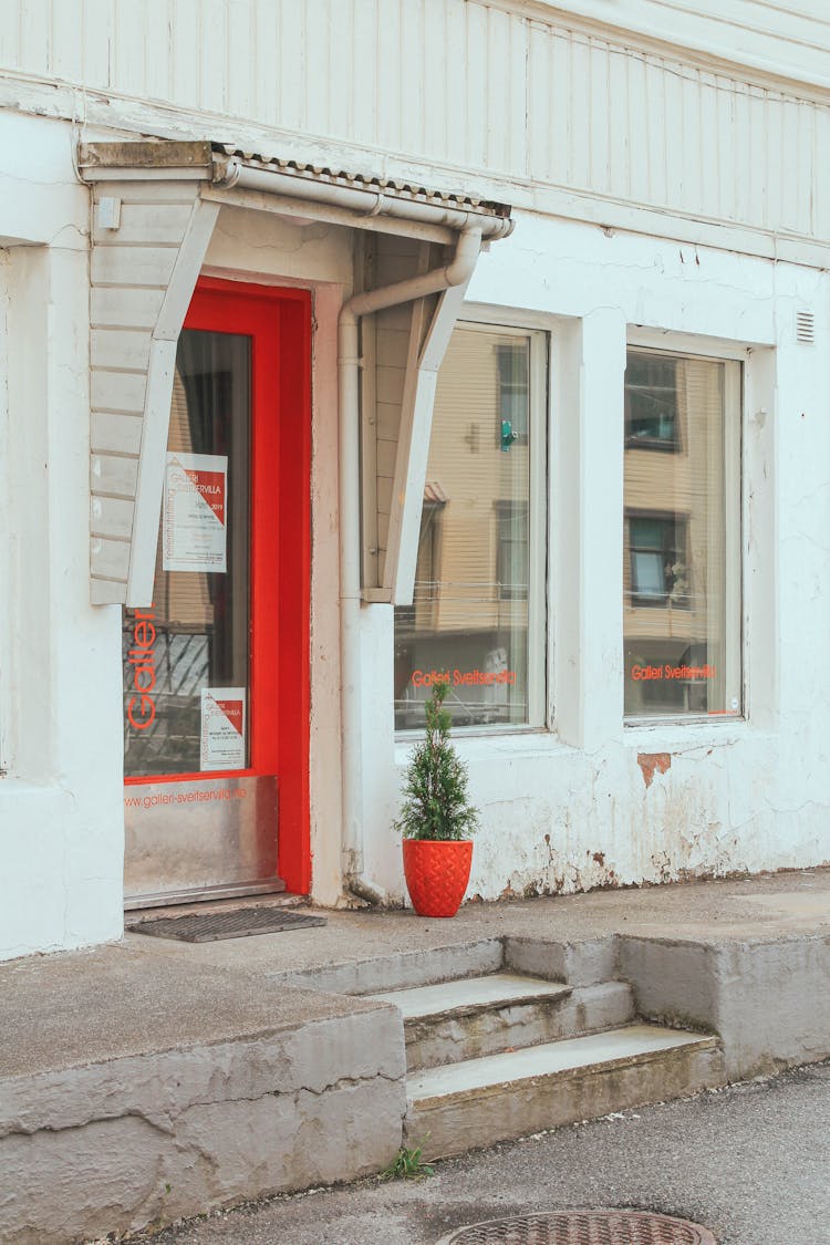 Door To Building