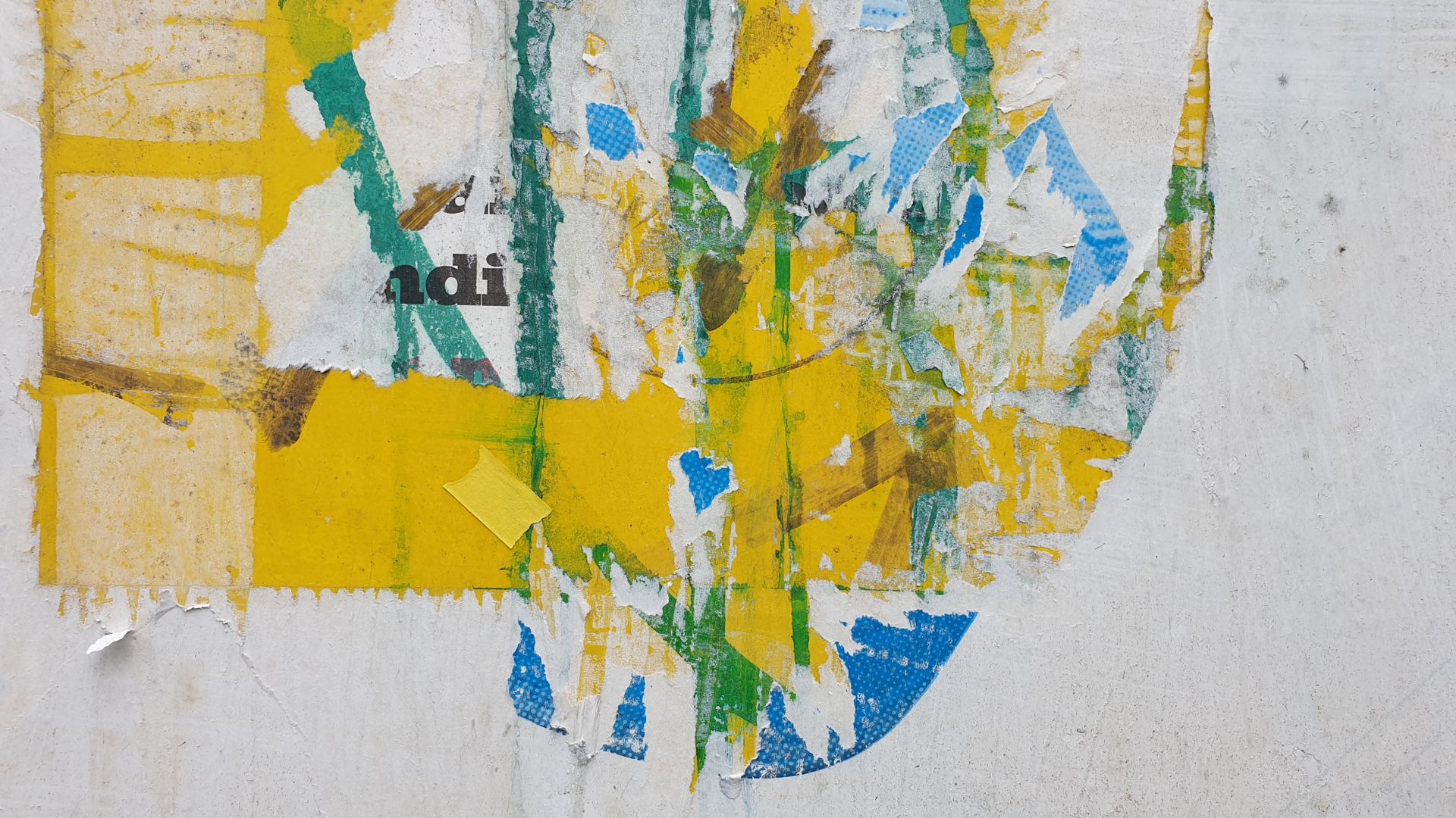 Close up of Cracked Wall