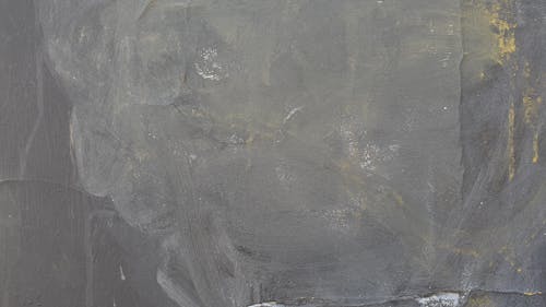 Yellow Stains on Dirty Gray Wall