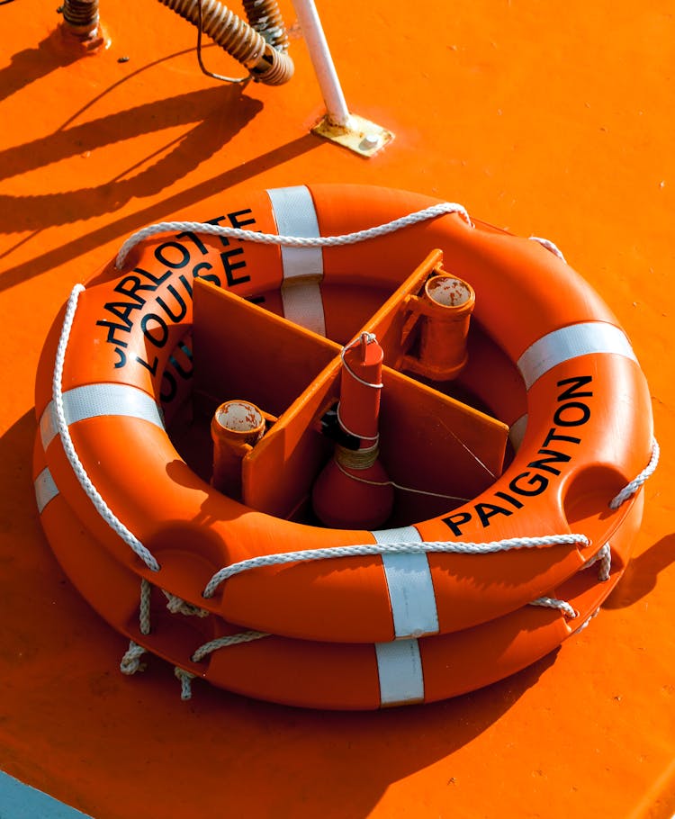 Photo Of Orange Lifesavers