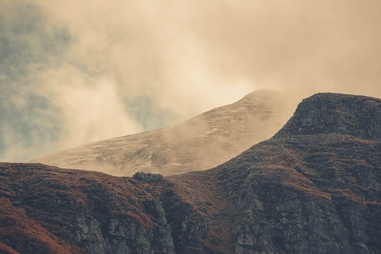 Clouds On The Mountaintop