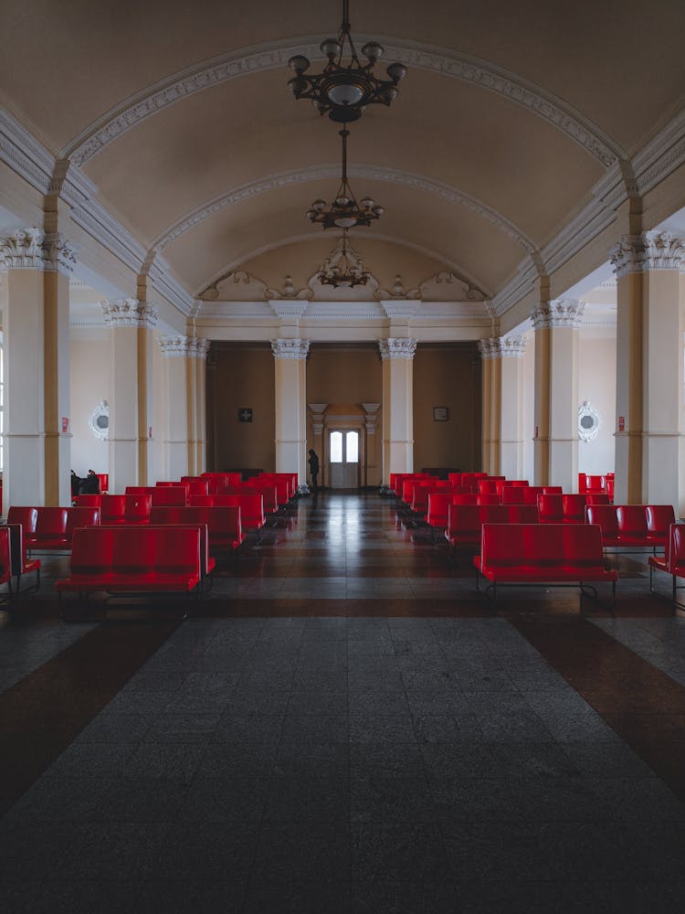 Interior With Red Seats 