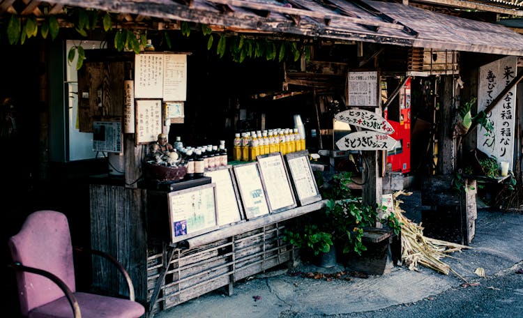 Bottles In Street Store