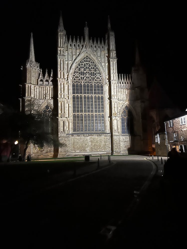 Gothic Church At Night