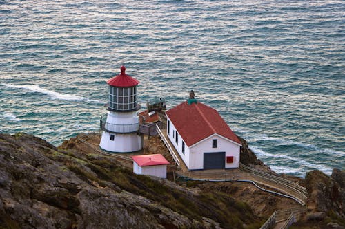Lighthouse Tower on the Coast