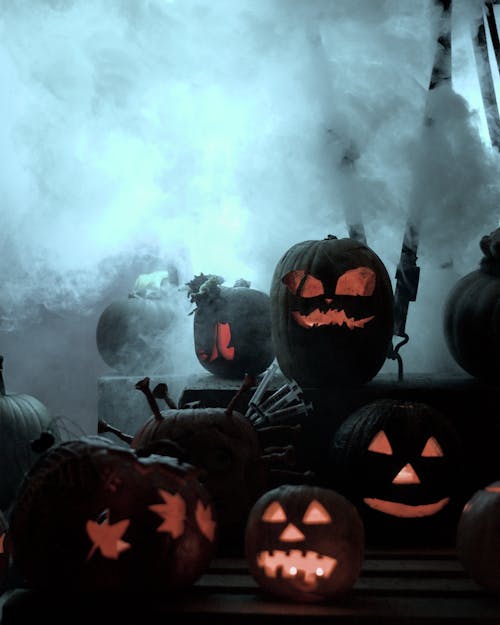 かぼちゃ, ジャックランタン, ハロウィンの無料の写真素材