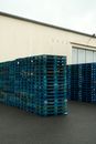 Stacked Plastic Pallet