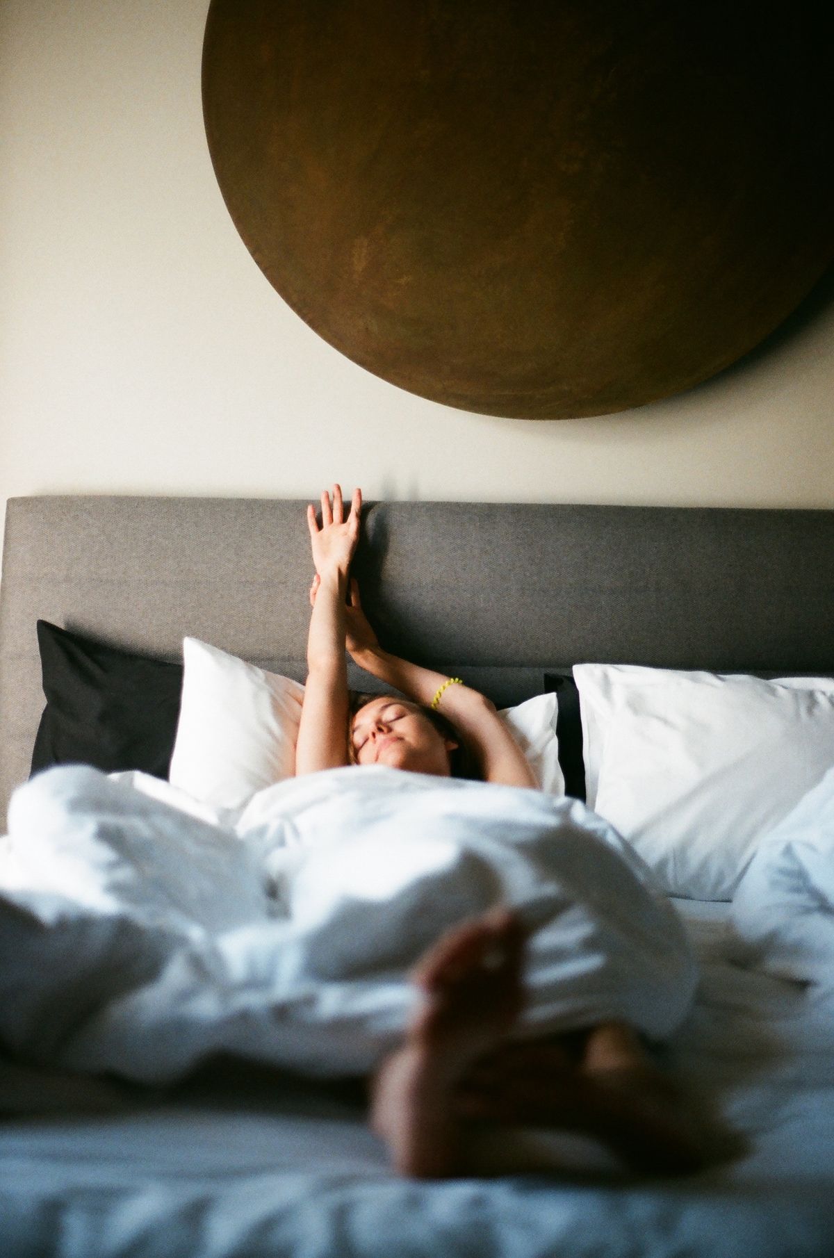 Gentle stretching routine before bed