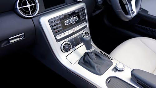 Free Gray and Black  Car Stereo Stock Photo