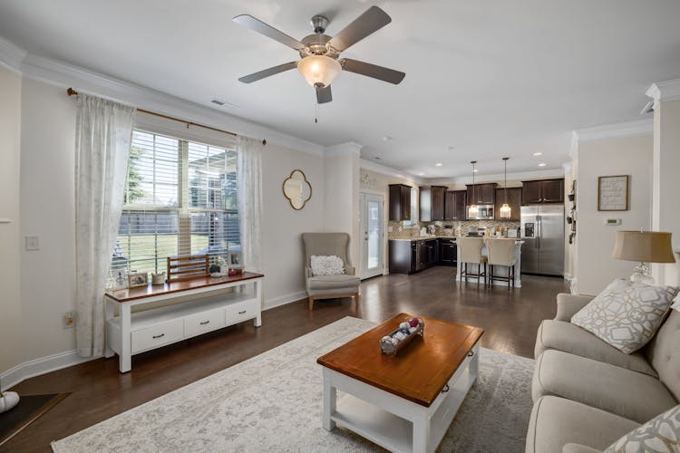 Living Room With Kitchenette